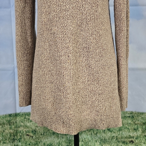 LANDS' END | COTTON BLEND KNIT MOCK NECK QUARTER ZIP TUNIC SWEATER -NWOT! - Picture 10 of 15